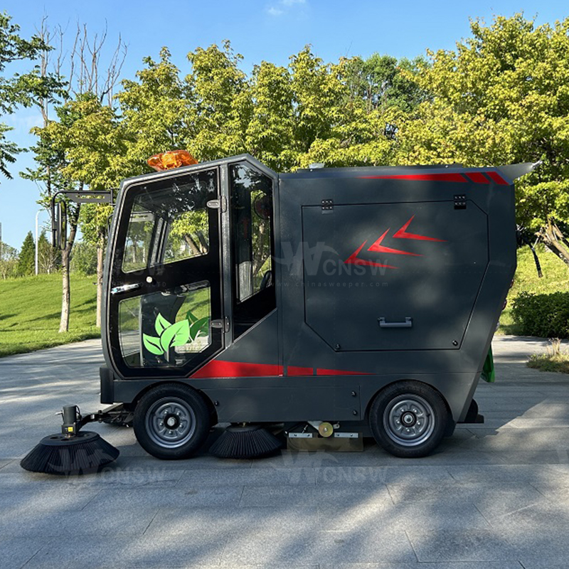 OR-S1800 240L四轮挂桶式清扫车